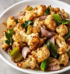 Salt And Pepper Fry - Cauliflower