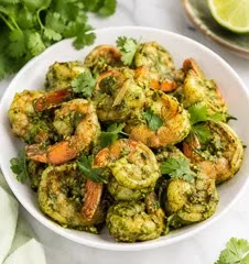 Coriander Prawn