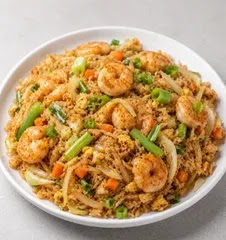 Hakka Fried Rice (Shrimp)