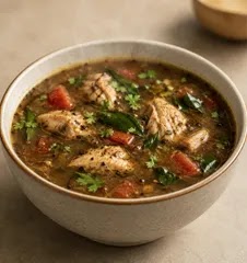 Chicken Soup (Kozhi Milagu Rasam)