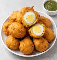 Egg Bonda - Street Style