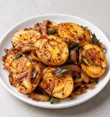 Boiled Egg Fry - South Indian Style