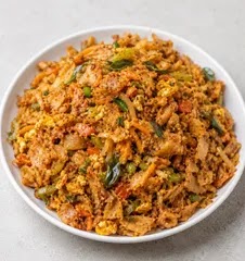Egg Kothu Parotta