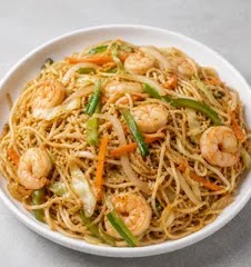 Hakka Noodles (Shrimp)