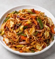 Szechuan Noodles (Veg)