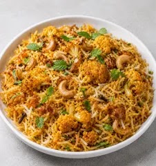 Gobi Cashew Biryani